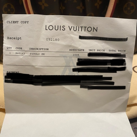 Louis Vuitton Tivoli PM Brown Monogram Women's Bag Like New 100% Authentic - Picture 12 of 12